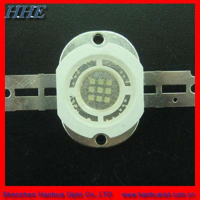 China Super Brightness 10w high power blue LED diode 460nm - 470nm 1050mA 120 viewing angle for sale