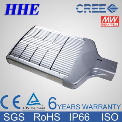 China Waterproof 80Ra 120 watt high power LED street light of CREE Meanwell 110lm/W for sale