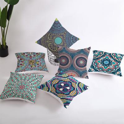 China Islamic Cove Eid Mubarak Ramadan Decoration Pillow Covers Sublimation Pillow Cover Decorative Pillow Case Wholesale Anti-static Throw for sale