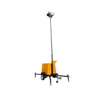 China Field Lighting Equipment Steel Single Headlight Model Good Quality Low Price Hydraulic Lifting Headlight for sale