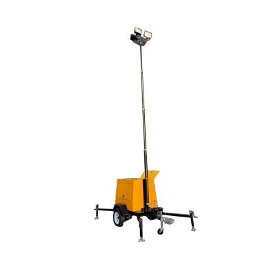 China New Style Lower Price Single Operation Steel Headlight Raising Rod Pneumatic High Pole Lifting Headlight for sale