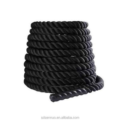 China Durable Strand Twisted Polyester 2022 Popular Battle Rope Blanket With Nylon Material for sale