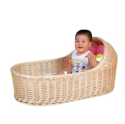 China Europe Bed Children Kids Wicker Queen Bed Protective Railings Won't Fall Wicker Large, Natural Medium and Small for sale