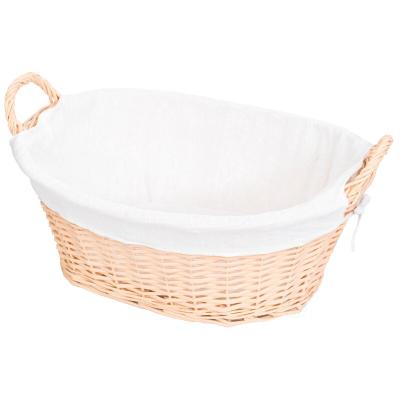 China China Natural Wicker Laundry Baskets With Handle White Cheap Wicker Laundry Baskets Laundry Basket for sale