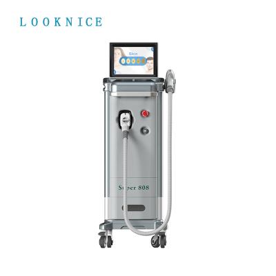 China Skin Tightening Super Alma Soprano Ice Titanium Platinum 808 Nm Diode Laser Hair Removal Machine Dropshipping Permanent Hair Removal for sale