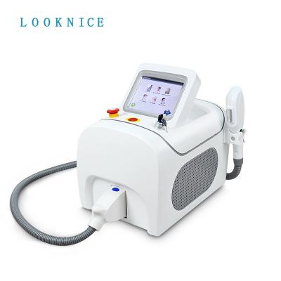 China 2021 Unlimited Blood Vessels Removal Looknice IPL Snapshot Photorejuvenation Laser SHR Hair Removal Machine for sale