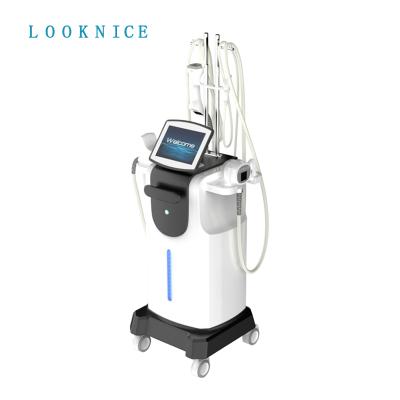 China 2021 Professional Weight Loss Veils Body Shape Vacuum Roller Therapy Cavitation Body Slimming Ultrasonic Machine for sale