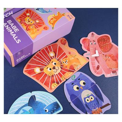 China Cartoon Toy New Custom Different Nice 3D Brain Teaser Toy For Different Level Educational Stem Diy Toy Kid Paper Puzzle for sale