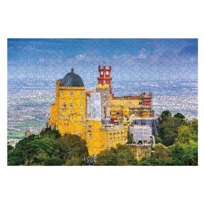 China Cartoon Toy Wholesale High Quality 300/500/1000/2000 Piece Jigsaw Puzzles Custom Design Free Sample Fee For Kids for sale