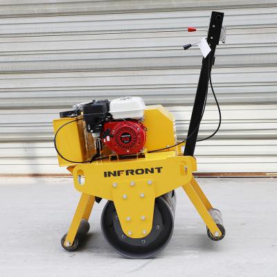 China China 2 Ton Road Roller Small Handheld Double Drum Static Road Roller Price for Hotels for sale