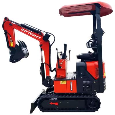 China Building Material Shops 1.3 Ton New Design Mini Excavator Farm Excavator Price Using Small Diesel Engine Excavator for sale