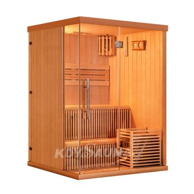 China Traditional Computer Control Panel Turkish Bath Steam Sauna Room For 2 Person for sale