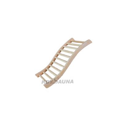 China Computer control panel sauna pillow headrest/solid natural wood backrest of sauna room accessories for sale