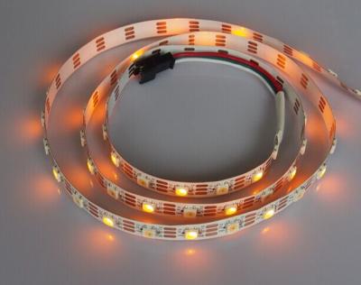 China Theme Park Digital DC5V CV Version CWA LED Flexible Strip Lights Each LED Programmable Controllers Digital CWA Special CW+WW+Amber for sale