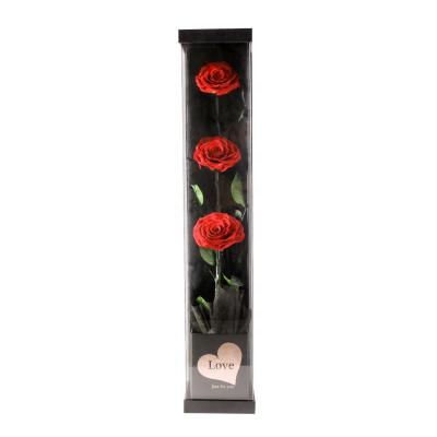 China Wholesale Perpetual Flower Preserved Roses Preserved Place Lasting Eternal Flower Preserved Flower In Gift Box for sale