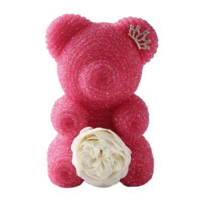 China S of Austin Rose Rhinestone Rose Bear Valentine's Day 01 Preserved Border' for sale