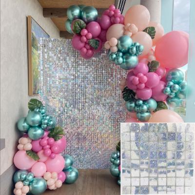 China Wedding Party Supplies Glitter Shimmer Wall Backdrop Panels Backdrops For Wedding Events Shimmer Wall Panels for sale