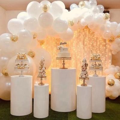 China Metal wedding pedestal flower stand display metal pedestal for wedding party decorations/supplies/metal pedestal for sale