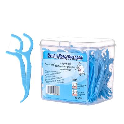 China High Quality Sector Monofilament Pieces Effectively Square Box 150 Clean Interdental Floss Special Hotel Floss Selection Floss Wholesale for sale