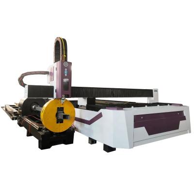 China Laser CUT OCEAN LINK 1000W 1500W 2000W Fiber Laser and Plasma Cutting Machine with Rotary Metal Sheet and Tube Cutting for sale