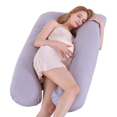 China New Style Comfortable Memory Cotton U-Shape Pregnancy Pillow For Sleeping for sale