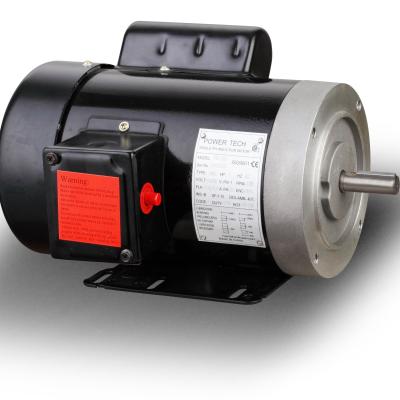 China TEFC 56C 1725RPM 1hp Single Phase Electric Motor General Purpose Winding for sale