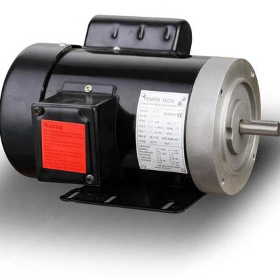 China General Machinery 115/230V TEFC Single Phase NEMA Pole 56C 2 ​​1hp Standard General Purpose Asynchronous AC Motor for sale