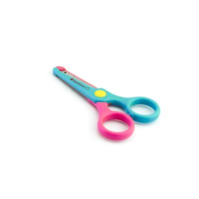 China Wholesale Premium Cute Soft Funny Shape Cute Handle Novelty WCSC117 School Children Colorful Plastic Scissors for sale