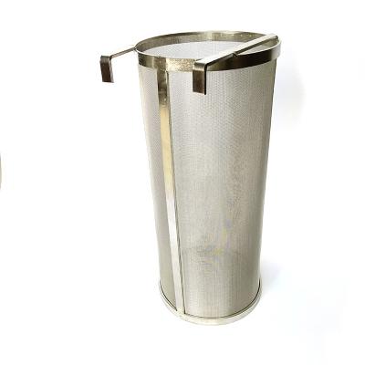 China High Quality Stainless Steel Mesh Grain Filter Basket 300 Micron Beer Brewing Excellent Filtration Performance for sale