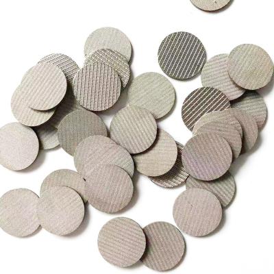 China Kinds Filtration Industry Factory Direct Supply Cheap Price Mesh Strainer Sintered Filter Sheet Disc For Coffee for sale