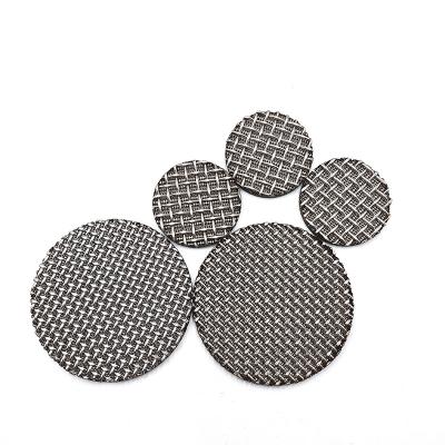 China 2022 Kinds Filtration Industry New Arrival Sintered Round Stainless Steel Filter Disc Mesh for sale