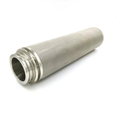 China Hotel Manufacturers Direct Selling Sintered Housing Stainless Steel Mesh Water Cartridge For Filter for sale