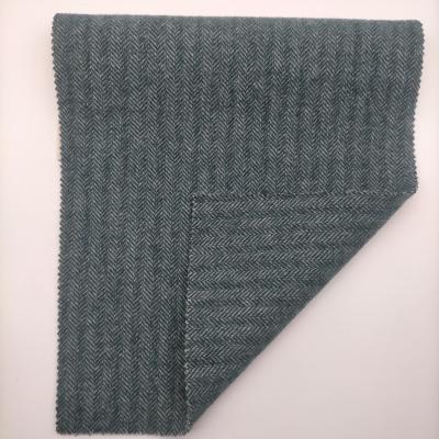 China Wholesale Double Faced Brushed Sueded Wool Cashmere Fabric Wool Fabric for Coat Warm Anorak Woolen Winter Coat Loungewear for sale