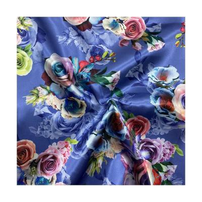 China Shrink-Resistant Hot Selling Custom Made Satin Fabric In Cheap Quality Soft Breathable Curtain Textile for sale