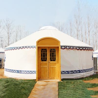 China Water Proof Ger Bamboo Yurt 5-6 Person for sale