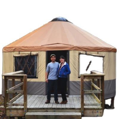 China Water Proof Hot selling yurt house with diameter of 8m for sale