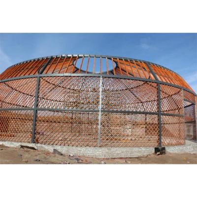 China Water Proof Large Big Size Mongolian Yurt Luxury With Loft for sale