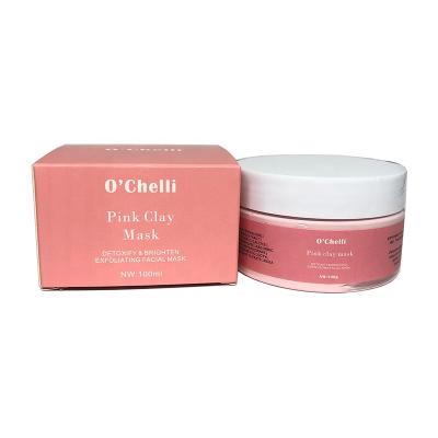 China Damage Australian Clearance Best Selling Pink Clay Mask Custom Kaolin Whitening Cleansing Face Mask Pink Clay Face Mud Mask for sale