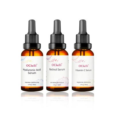 China Skin Care Dark Anti Aging Pure Organic Retinol Circles Facial Serum for sale