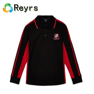 China Preppy Reyrs Dry Active Polo Shirt For School Girls Polo Shirt Custom Logo for sale