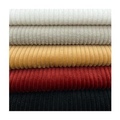 China Wholesale Shrink-Resistant Customized Good Quality 6W Palladium Stripe Corduroy Fabric 100% Organic Cotton Fabric for sale