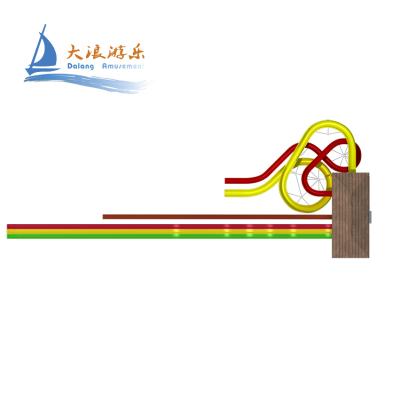 China High Quality UV Protection / High Temprature Prevention Water Slide For City Water Slide Used Commercial Water Slide With ISO 9001 Certificate for sale