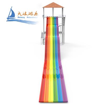 China UV protection outdoor pool slide playY park wquipmentNT/high temprature prevention aqua amusement outdoor playground slide for sale