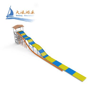 China Fiberglass Dalang Water Slide For Sale Rainbow Colors FRP 480 Fiberglass 6 Person 500 Person DLWS-117 Hand Jet Avaible CN; GUA by the sea for sale