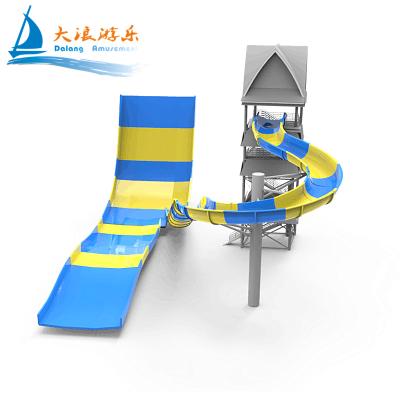 China aqua park water slide for sale turbulence water slide for sale