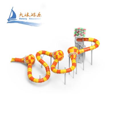 China UV Protection / Hot Outdoor Game Park Equipment Big Water Slide High Temprature Prevention Wholesale Price for sale