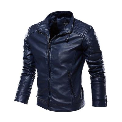 China Wholesale high quality custom waterproof leather jacket men jackets for men 2021 for sale