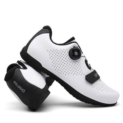 China New Fashion Wholesale OEM EVA Professional Ultralight Cycling Shoes Breathable Carbon Fiber Shoes Road Bike Cycling Cycling Shoes for sale