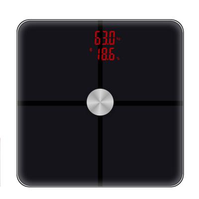 China Blue Smart Dining Digital Tooth Body Fat Scale with App for IOS and Android Mobile Devices for sale