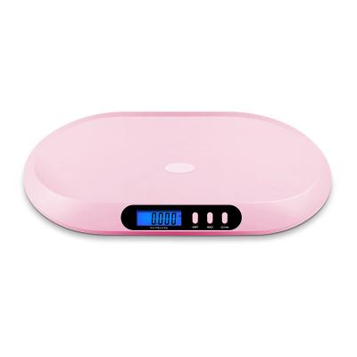 China WITH LID Plus Size Customized Price 20kg Digital Tooth Blue ABS Material Electronic Pet Scale Good Miniaturized Scale for sale